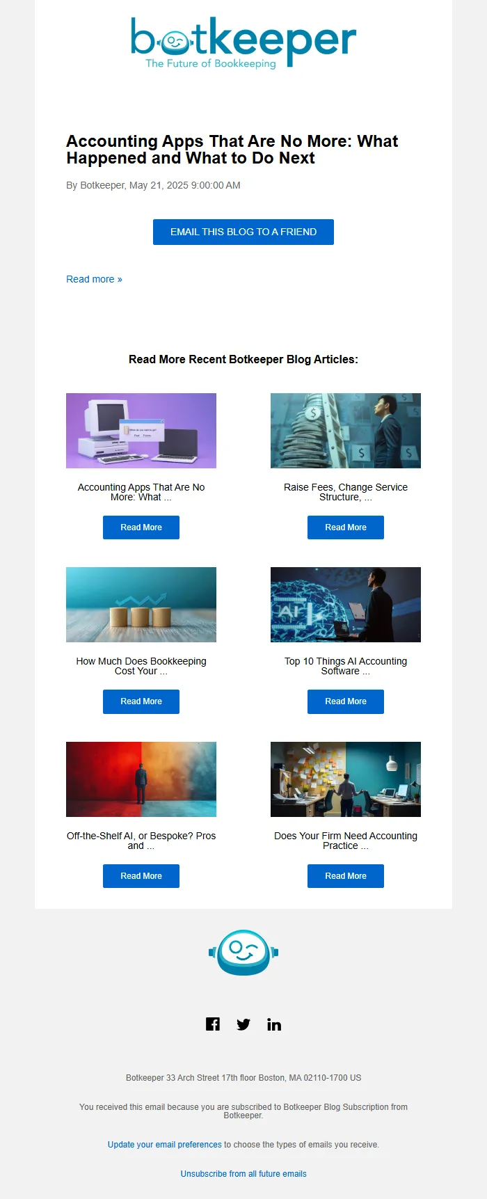 Newsletter Email Template for SaaS & Software