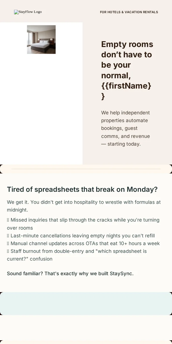 Activation Email When to Send for Travel & Hospitality