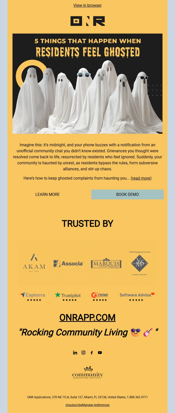 Community Management Email Template – Ghosted Residents Alert