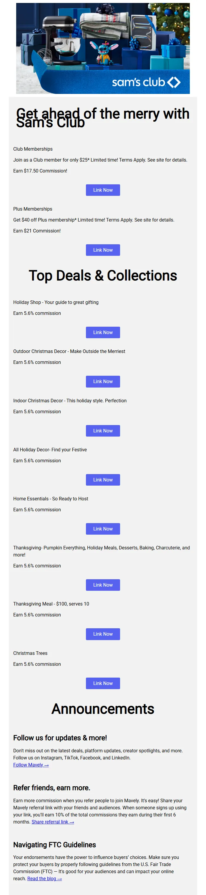 Seasonal Sale Email Template for Ecommerce & Retail