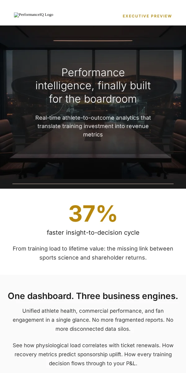 Product Launch Email Template for Fitness & Sports