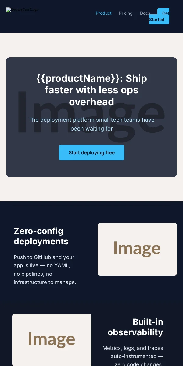 Product Launch Email Template for Technology