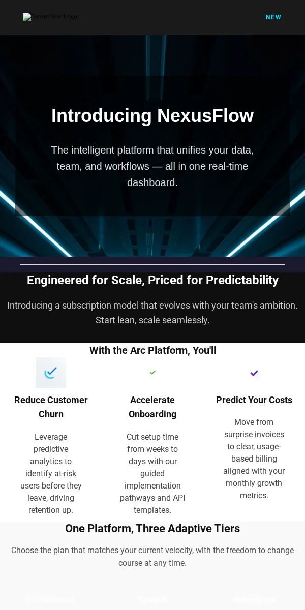 Product Launch Email Template for Technology